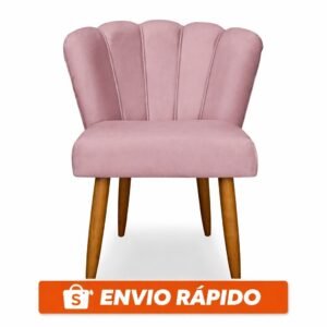 Cadeira poltrona para penteadeira quarto de menina