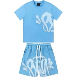 Camiseta masculina synaworld central cee | conjunto streetwear syna shirt de verão ***