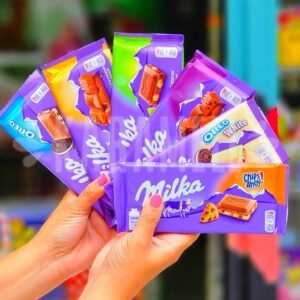 Promo - barra chocolate milka importado diversos sabores incríveis | escolha seu preferido