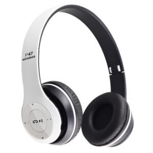 Fone p47 headphone sem fio estéreo redução de ruídos bluetooth 5.0 universal