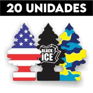 Kit 20 cheirinho de carro aromatizador para pinheiro sortidos escolha a essência