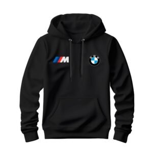 Moletom masculino canguru premium blusa de frio estampado carro luxo bmw confortável