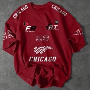 Camiseta t-shirt unissex streetwar chicago 93 racing