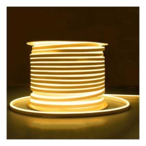 Fita led mangueira neon flex branco quente 3500k 110v/220v 1 a 10metros