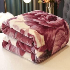 Cobertor casal 200x180 antialérgico estampado e cor lisa - toque macio manta sortido