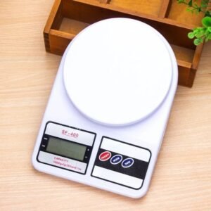 Balança digital de cozinha com precisão 1g a 10kg função tare