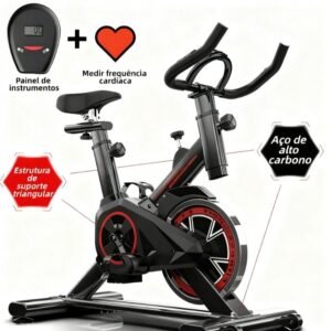 Bicicleta bike ergometrica spinning academia fitness profissional 120kg