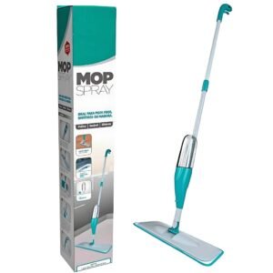 Mop spray rodo esfregão com reservatório magico limpa seca