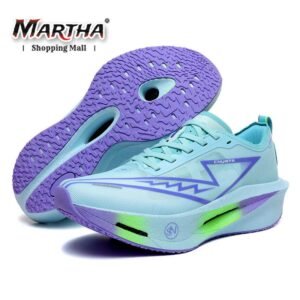 Sapatos de placa carbono maratona leves resistentes a tênis masculinos e femininos 36-44