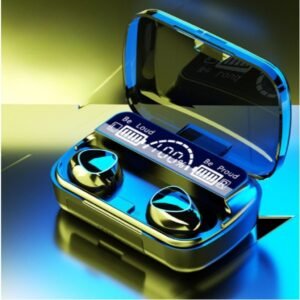 Fone de ouvido sem fio m10 tws bluetooth 5.3 display led touch