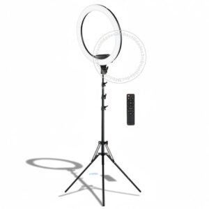 Ring light iluminador polegadas 10 com tripé profissional premium led selfie para celular