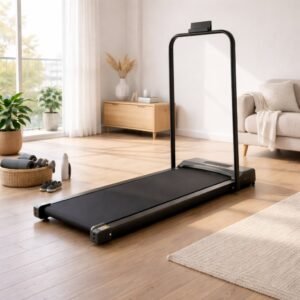 Esteira elétrica fitness bivolt 110v/220v esporte dobrável minimalista silenciosa apartamento