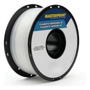 Filamento petg 1.75mm 1kg resistente impressora 3d translucido multiuso