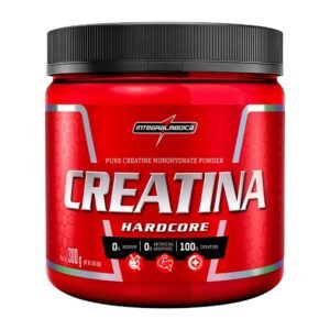Creatina monohidratada pura 150g - 300g hardcore integralmedica