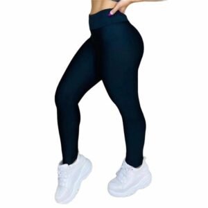 Legging suplex fitness pronta entrega zero transparência