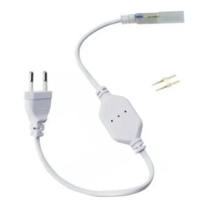 Conector neon mangueira led 110-220v