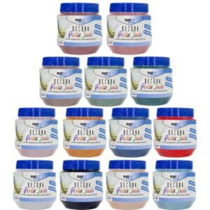 Tinta esmalte decora pinta tudo hobby art 250ml artesanato - transfix