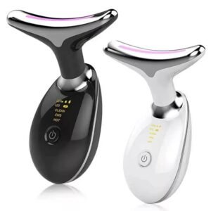 Massageador golfinho para tratamento rejuvenescedor anti-idade com led fototerapia
