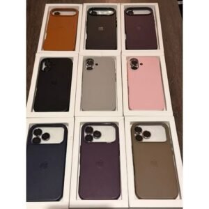 Capinha capa de couro para iphone 17 air pro promax magsafe pelicula camera e tela brinde