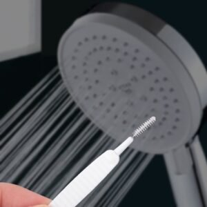 Kit 30 escova desentope chuveiro mini limpador celular multifuncional