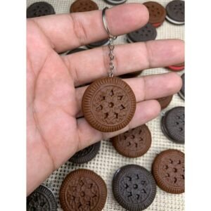 Chaveiro biscoito recheado personalizado em biscuit