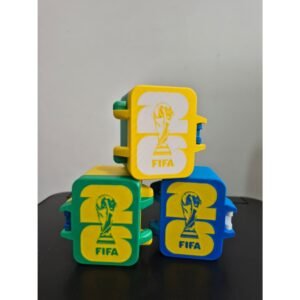 Porta figurinhas - copa do mundo 2026