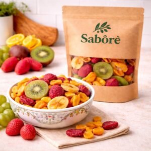 Super mix frutas tropicais desidratadas chip’s 100% natural