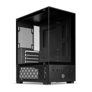 Gabinete gamer tgt legion, mini-tower, lateral de vidro, preto, tgt-lgn-bk
