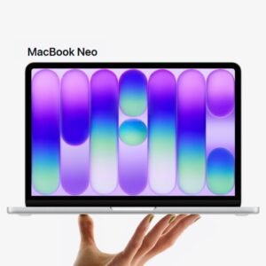 Macbook neo apple 13" chip a18 pro cpu de 6 núcleos gpu 5 8gb ram 256gb nota fiscal
