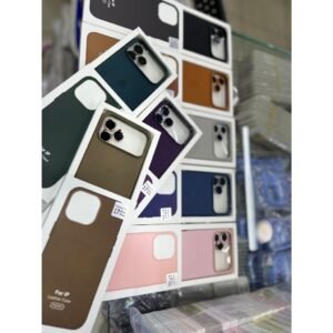 Capa capinha couro compatível iphone 17 air, pro e max