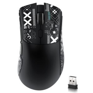 Attack shark r1 mouse with paw3311 sensor three-mode wireless bluetooth gaming customizable