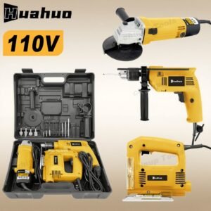 Kit 3 em 1 maquita furadeira de impacto 850w+lixadeira esmerilhadeira 870w+serra tico 750w avulso.