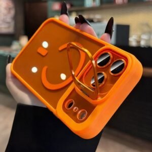 Luxo magnético à prova de choque caso para iphone 17 pro max ar funda suporte lente película protetora