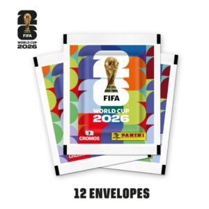 Copa do mundo 2026 - blister com 12 envelopes 84 figurinhas