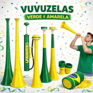 Vuvuzela e buzina para torcida – corneta de torcedor jogos, festas eventos