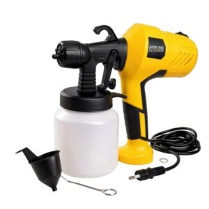 Pulverizador de tinta elétrico pistola pintura spray profissional bico ajustável pintar 110v 220v