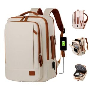 Mochila 4 em 1 grande com quick charge usb・compatível notebook
