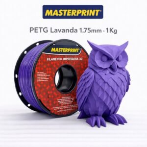Filamento petg premium masterprint e fusionx high-speed 1kg 1.75mm l impressora 3d