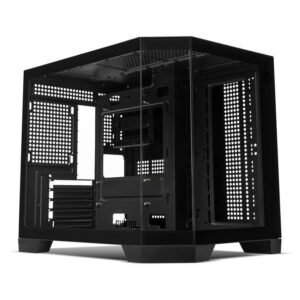 Gabinete gamer mancer cv710l, mini-tower, lateral de vidro, preto, mcr-cv710l-bk