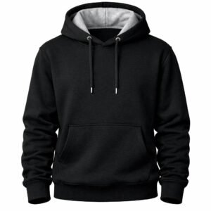 Moletom canguru unissex premium – forrado, bolso e costura reforçada
