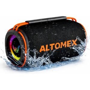 Caixa caixinha de som bluetooth potente pendrive fm sd portátil ipx6
