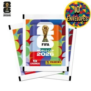Kit 70 figurinhas do álbum copa mundo 2026- 10 envelopes