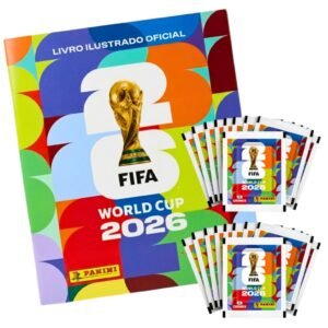 Album capa mole brochura figurinhas copa do mundo fifa 2026