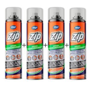 Espuma desengordurante spray limpeza de cozinha, fogão e gordura pesada zip clean 300ml