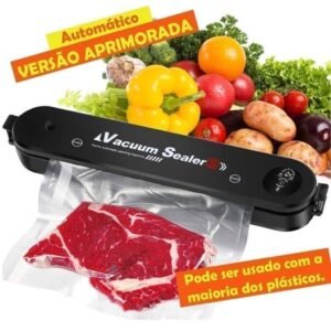 Seladora a vácuo doméstica – bivolt vedação hermética | para conservar alimentos