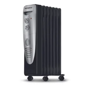 Aquecedor a óleo mondial a-06 cor preto/cinza 127v
