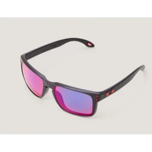 Óculos de sol oakley holbrook cor da lente positive red espelho rosa matte black