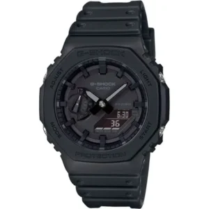 Relógio casio g-shock masculino carbon ga-2100-1a1dr preto