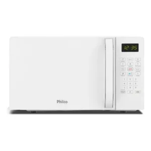 Micro-ondas philco 20l branco pintura limpa fácil pmo23b 127v
