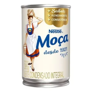 Nestlé moça leite condensado integral lata 395gr